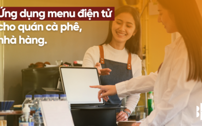 Ứng dụng menu điện tử cho quán cà phê, nhà hàng