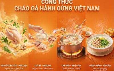 Cháo Gà Hành Gừng: Công Thức Chuẩn Vị Gia Truyền