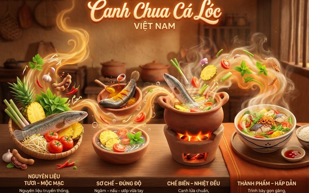 Công thức Canh Chua Cá Lóc: Bí quyết nấu chuẩn vị truyền thống