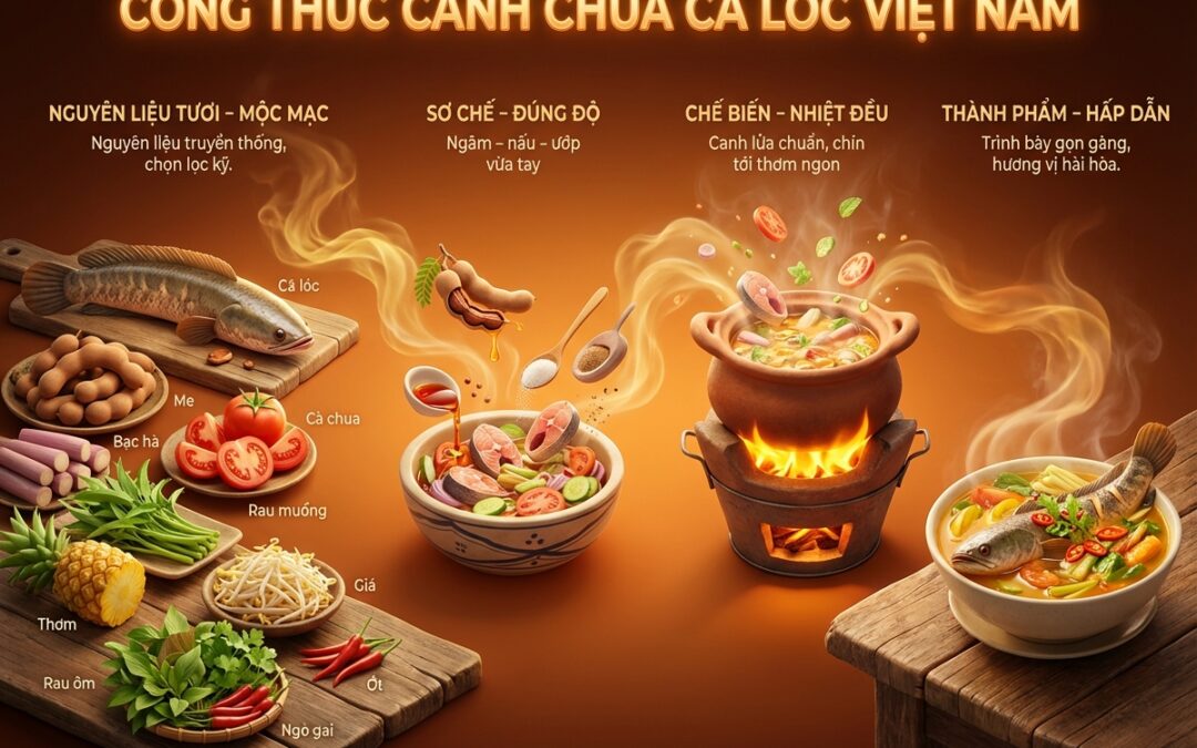 Công thức Canh Chua Cá Lóc: Nấu chuẩn vị truyền thống