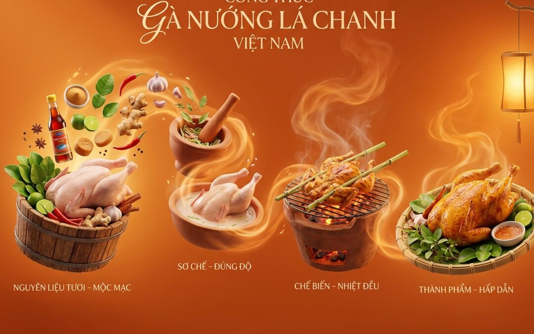 Công Thức Gà Nướng Lá Chanh: Bí Quyết Nấu Chuẩn Vị