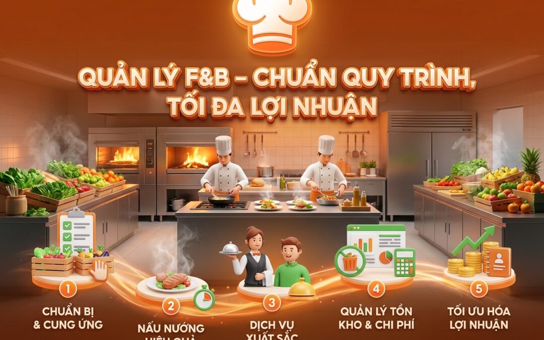 Tự động hóa khâu phục vụ: Tương lai nhà hàng quy mô lớn