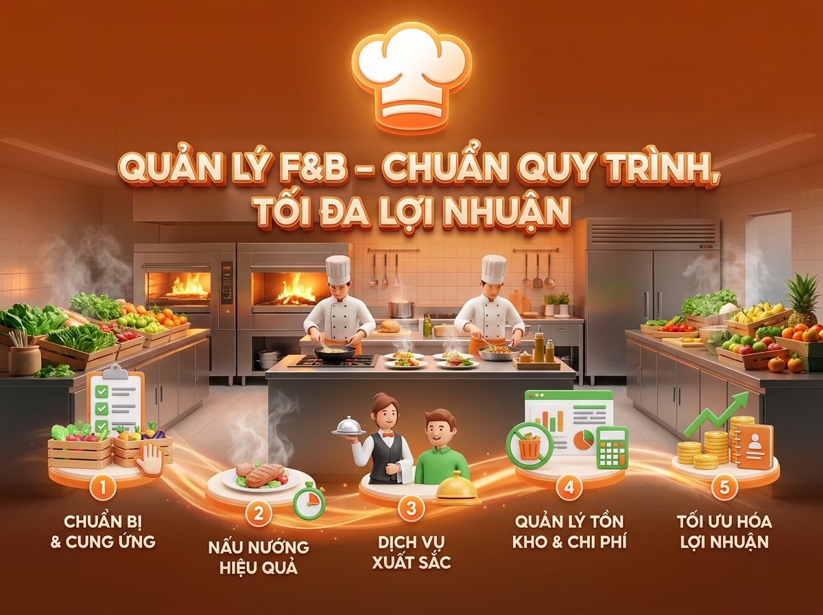 Tự động hóa khâu phục vụ: Tương lai nhà hàng quy mô lớn
