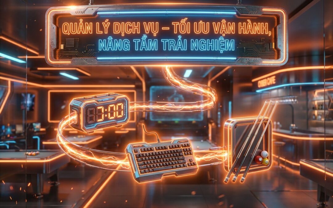Thiết Kế Cyber Gaming F&B: Tối Ưu Luồng Di Chuyển